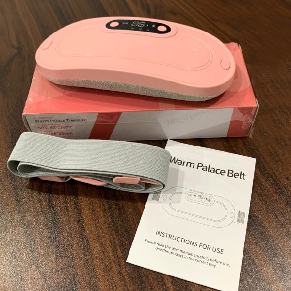 Digital Period Pad Heating And Vibrating For Healing Period Cramps – Women’s Care Pin Relief With 3 Heat Levels And 4 Mode