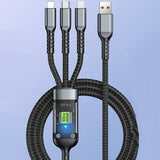 100W 3-in-1  Charging Cable