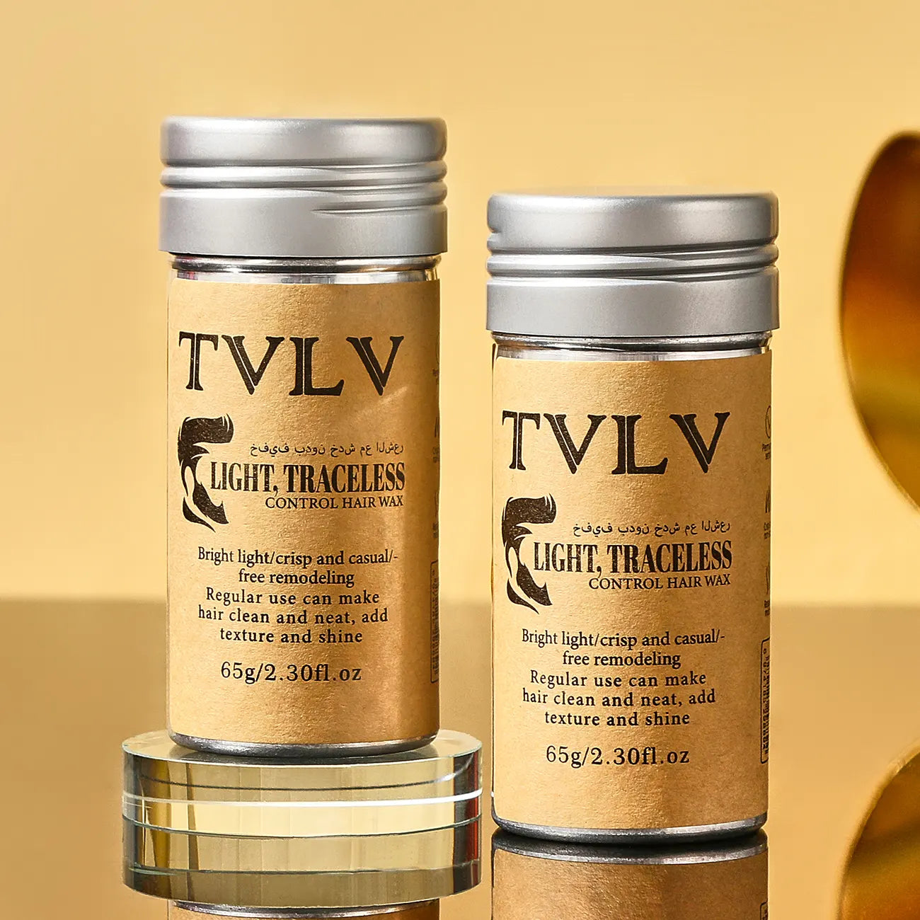 TVLV Hair Wax Stick Broken Hair Finishing Styling Stick for Broken Hair, Wigs, Edge Control - Styling Wax for Fly Away & Edge Frizz Hair