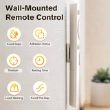 5 Pcs Strong Magnetic Remote Control Holder, Strong Magnet Self Adhesive Hook, Wall Mount Adhesive TV/Air Conditioner Remote Control Holder