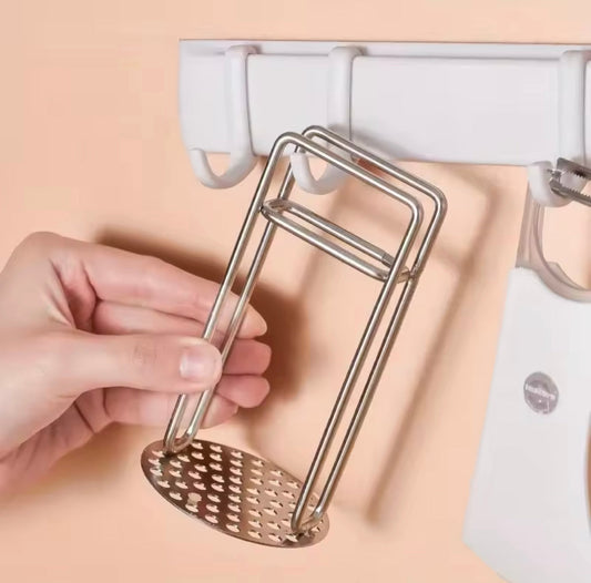 Stainless Steel Potato Masher,  Kitchen Tool for Baby Food Preparation, Manual Potato Masher