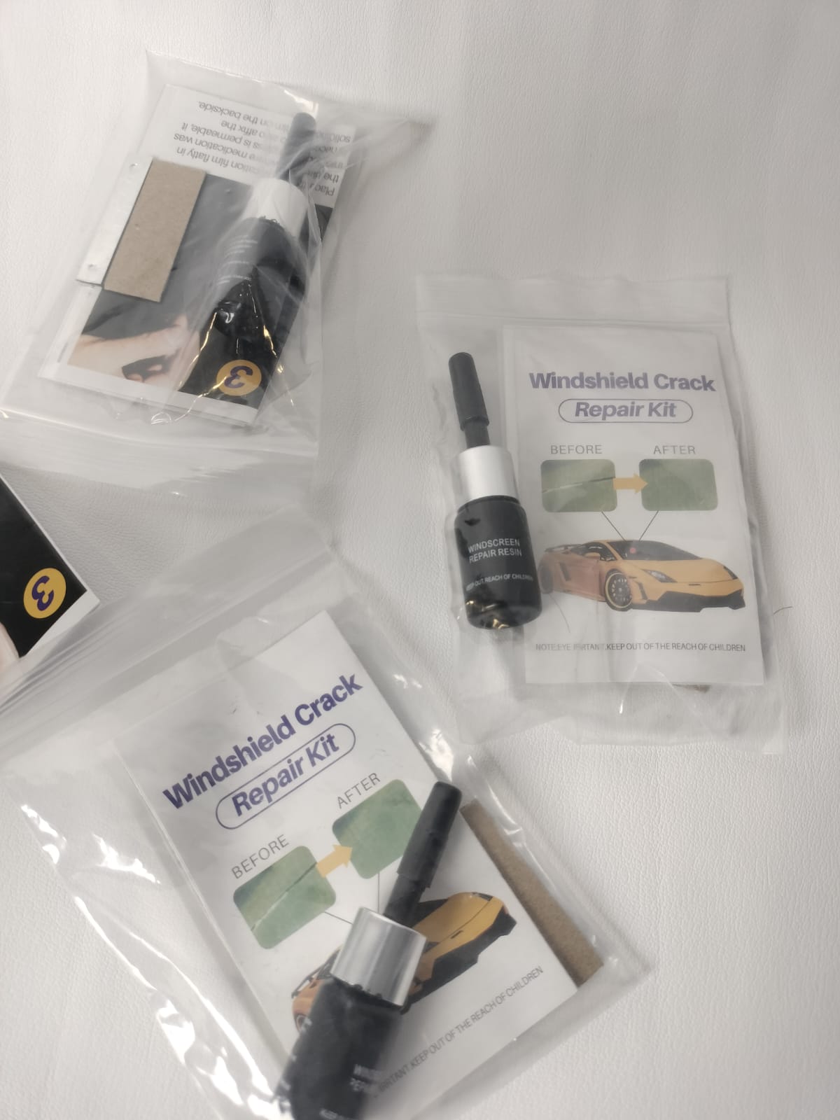 Glass Crack Nano Repair Fluid For Car Windshield – Quick, Easy, And Effective Solution To Repair Cracks, Chips, And Scratches Instantly