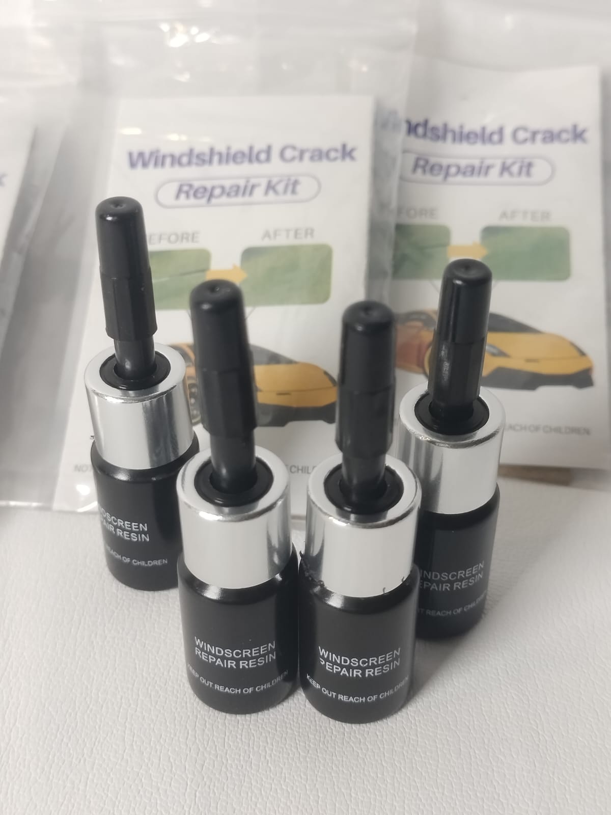 Glass Crack Nano Repair Fluid For Car Windshield – Quick, Easy, And Effective Solution To Repair Cracks, Chips, And Scratches Instantly