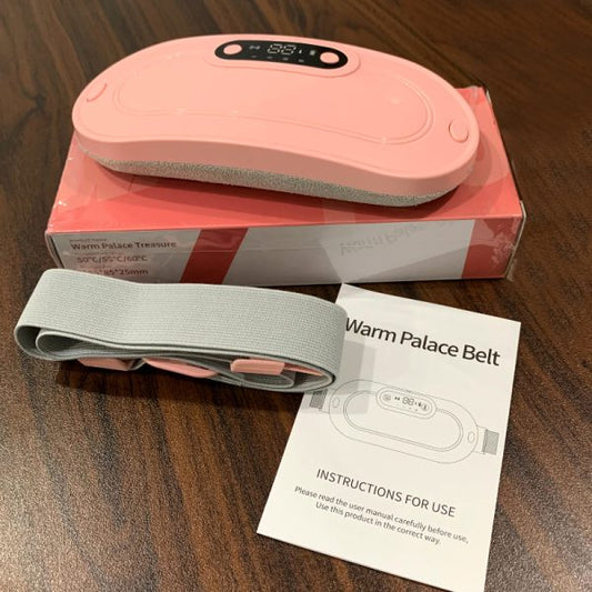 Digital Period Pad Heating And Vibrating For Healing Period Cramps – Women’s Care Pin Relief With 3 Heat Levels And 4 Mode