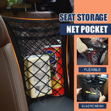 3 Layer Seat Storage Net & Barrier For Car Organizer